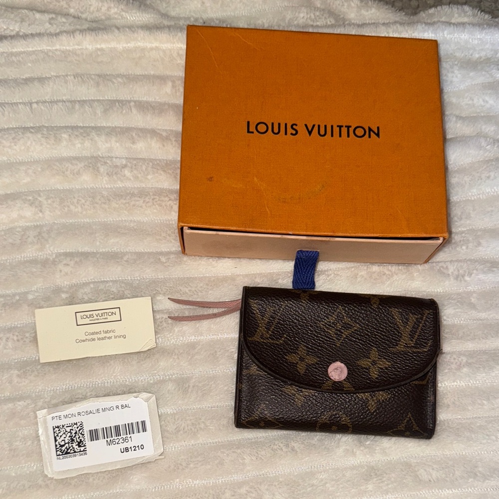 Louis Vuitton Dark Brown Monogram Card Holder